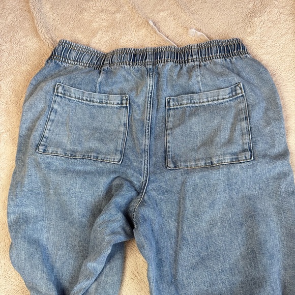 GAP High Rise Wide Leg Drawstring Jeans - Picture 3 of 6